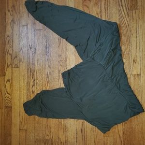 Women's Plus 3X Green Strapless Jumpsuit